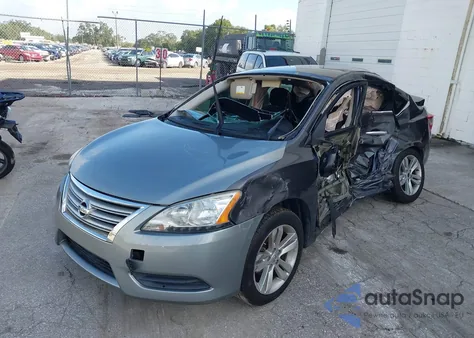 2014 Nissan Sentra S from USA, damaged, VIN 3N1AB7AP5EL625087